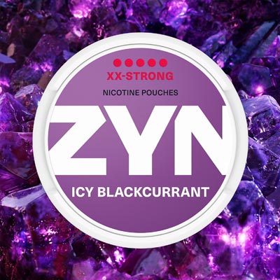 ZYN Icy Blackcurrant logo
